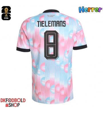 Belgien Youri Tielemans #8 Udebanetrøje VM 2026 Kort ærmer